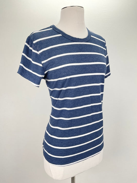 Camiseta Azul marino de Rayas Time and Tru