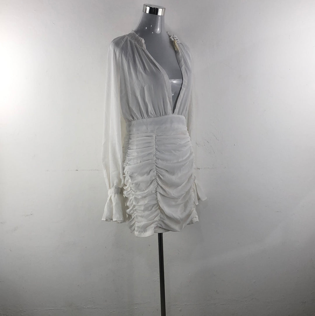 Vestido Blanco Prettylittlething