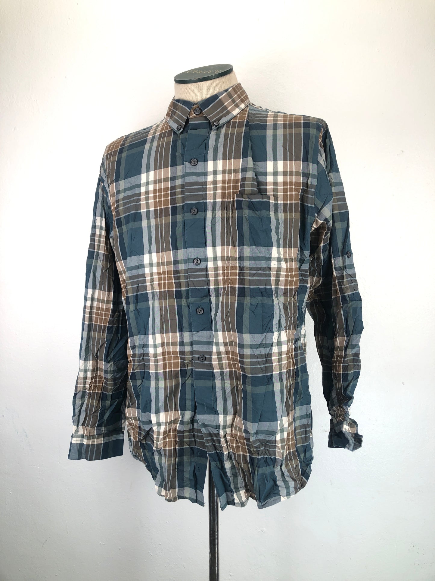 Camisa Multicolor De cuadro Van Heusen