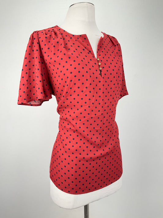 Blusa Rojo de Lunares Janetchurg