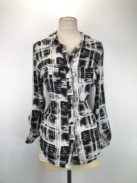 Camisa Blanco De cuadro Tart