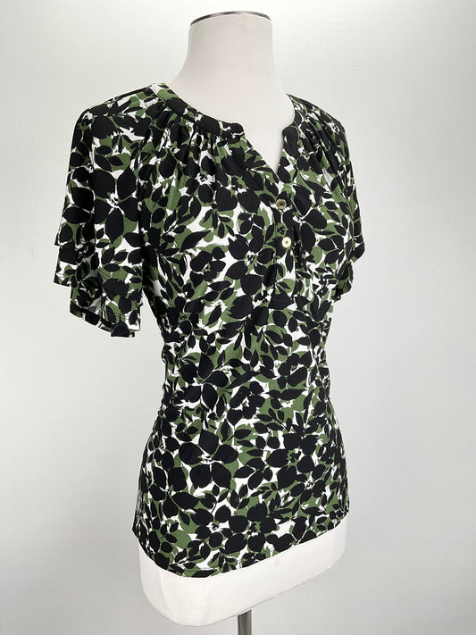 Blusa Verde Floral Variangis
