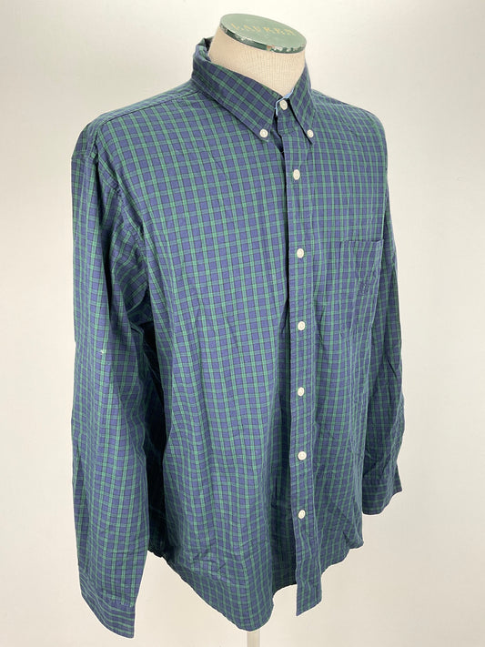 Camisa Azul marino de Cuadro Chaps