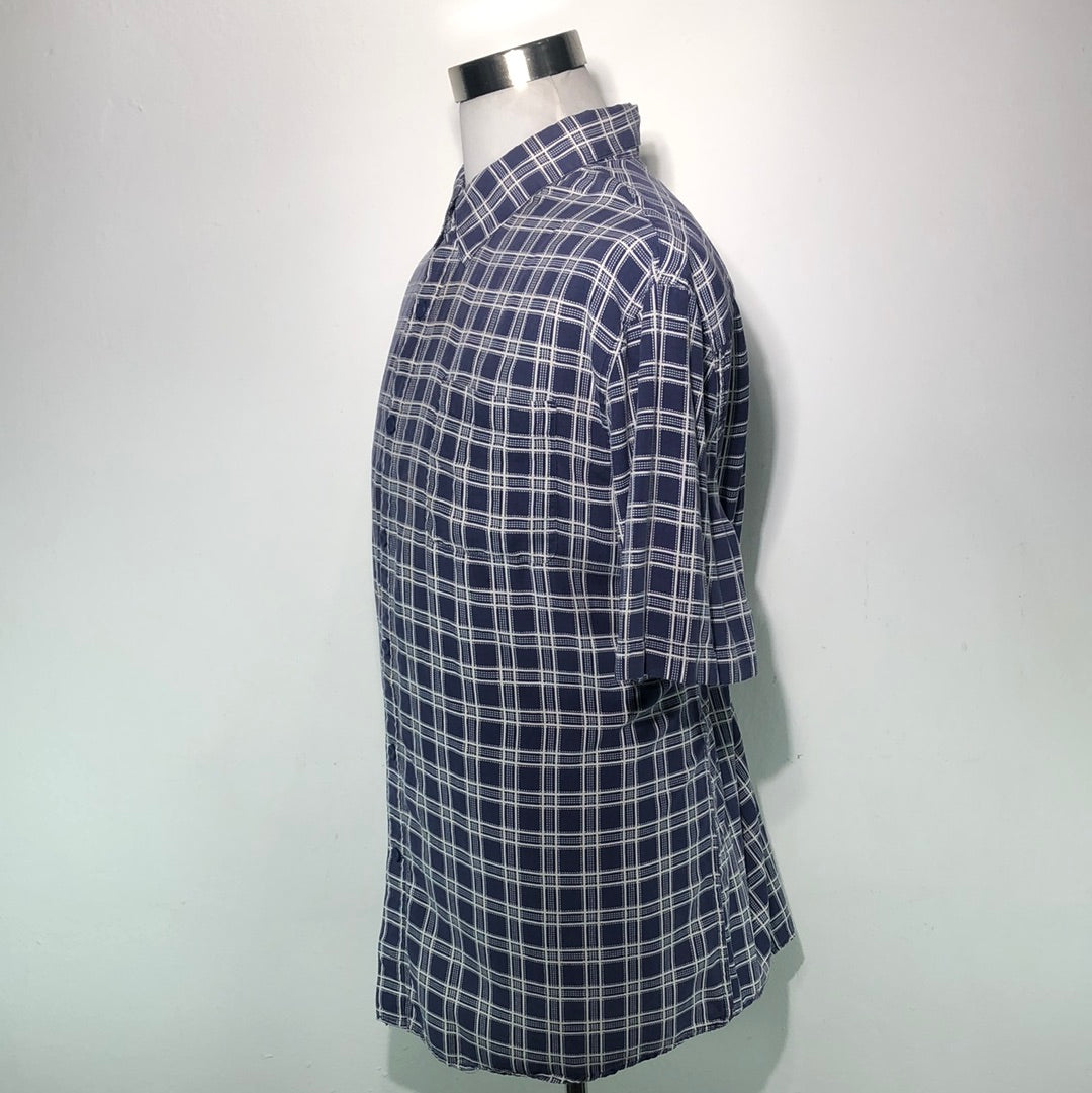 Camisa Azul de Cuadro Nat Nats
