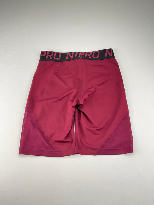 Licra Rojo Vino Deportiva Nike Pro