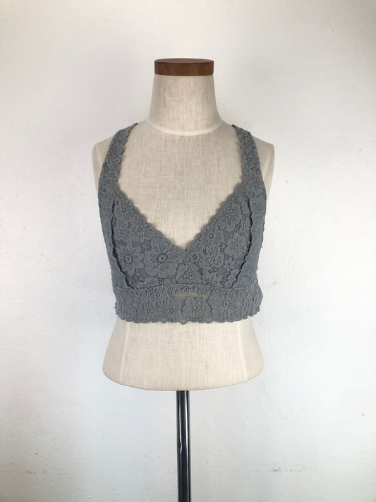 Blusita Gris Floral Aerie