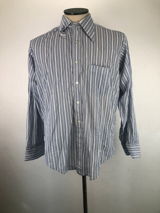 Camisa Gris De Rayas T.M jEWIN