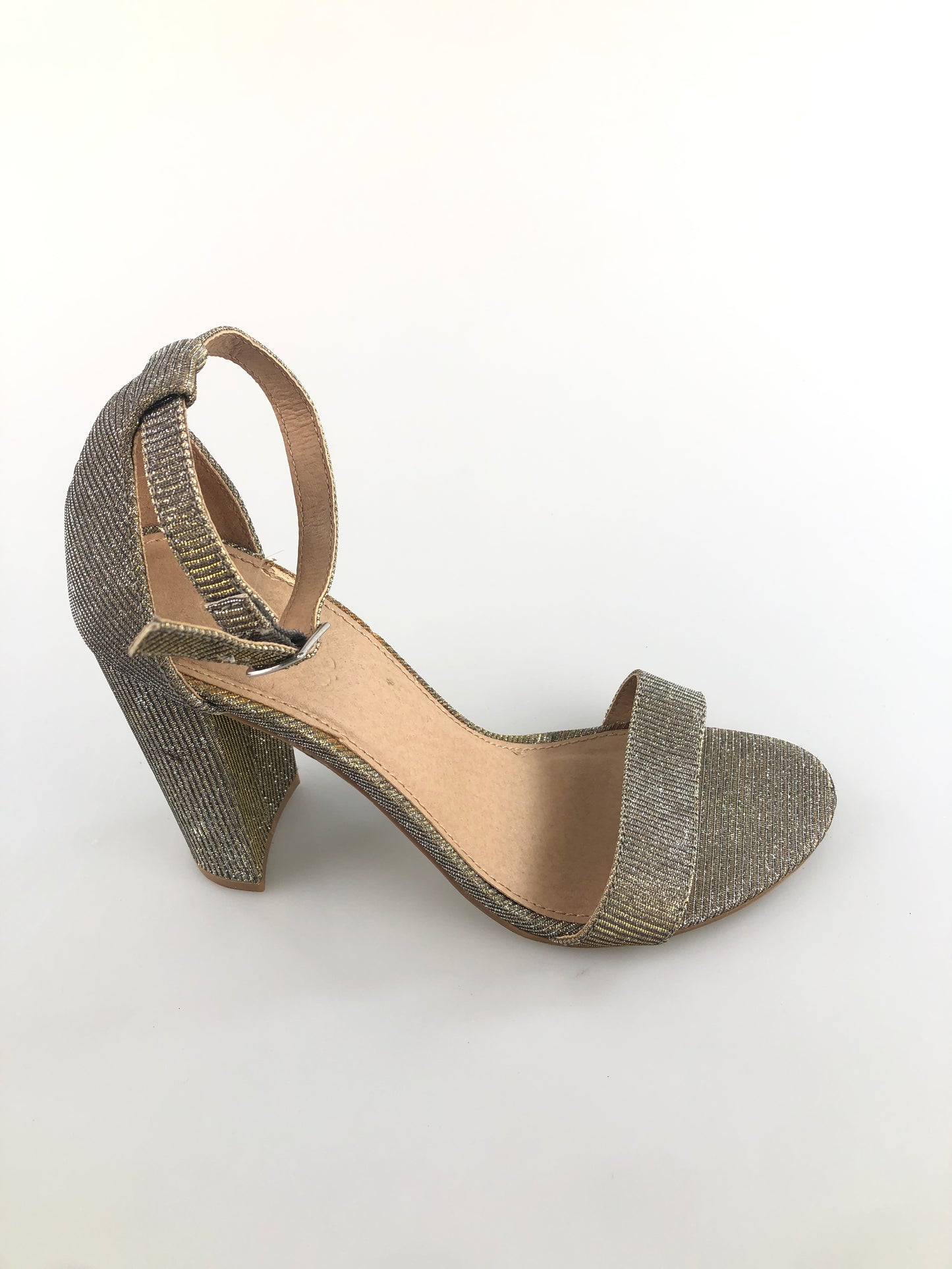 Zapatilla Plateado de Tacon Charlottte Russe