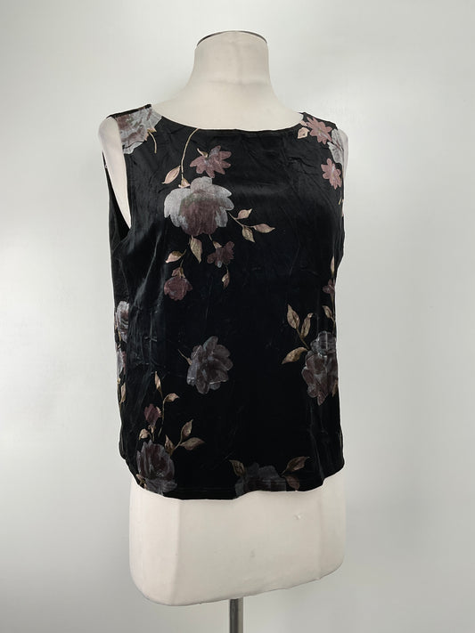 Blusa Negro Floral Variangis