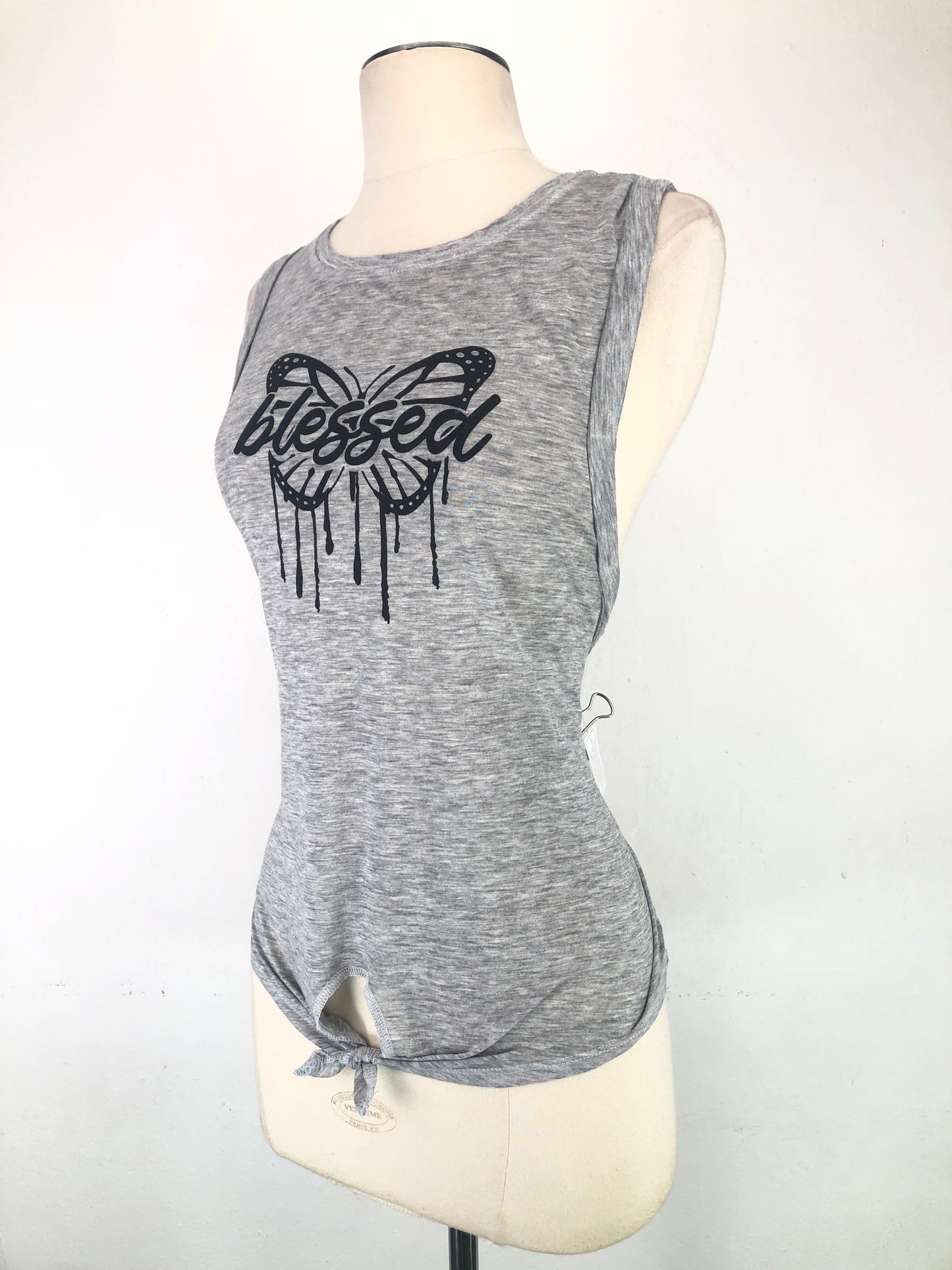 Blusa Gris Derek Heart