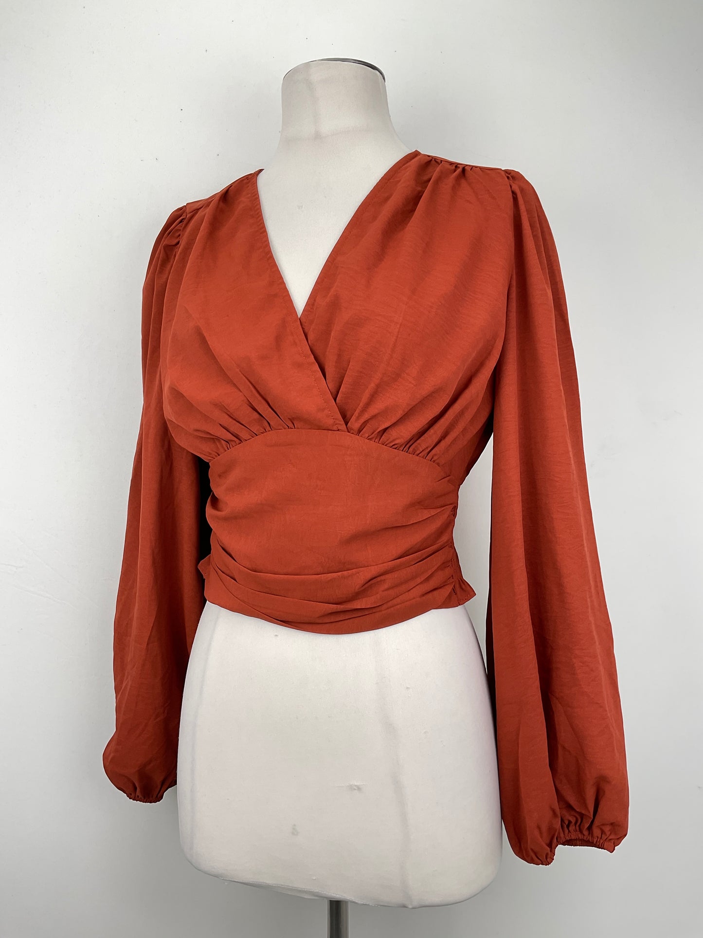Blusa Rojo cobrizo Shein