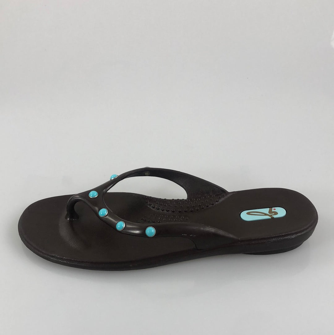 Sandalia Marron Okal