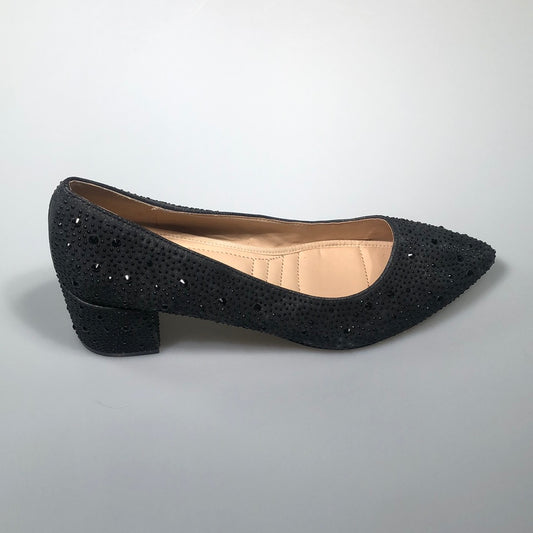 Zapatos Negro de Brillo Adrienne Vittadini