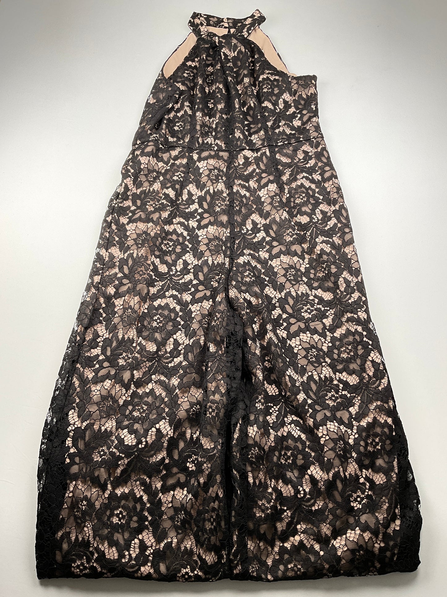 Enterizo Negro Floral Julia Jordan