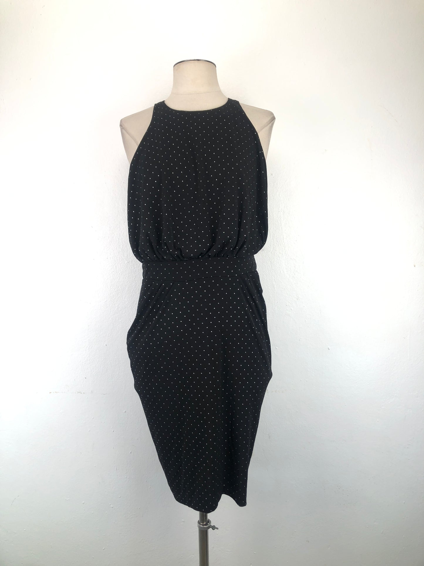 Vestido Negro de Brillo Cynthia Steffe