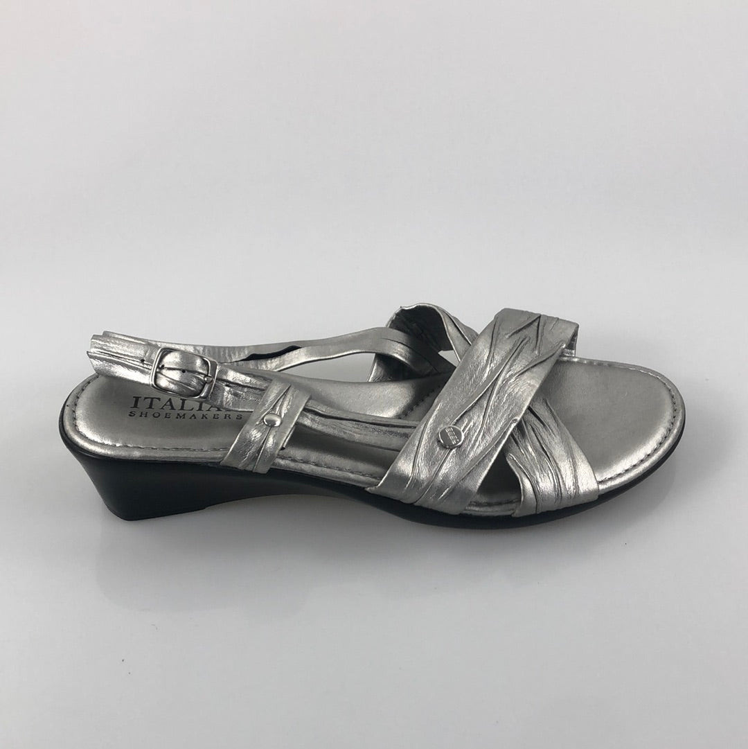 Sandalia Gris Italian Shoemakers