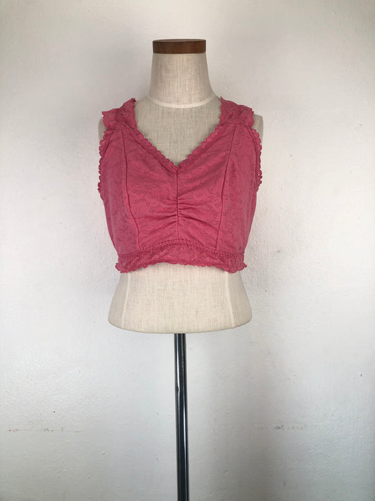 Blusita Rosado Floral Cacique