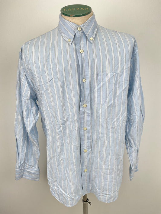 Camisa Azul claro de Rayas Old Navy