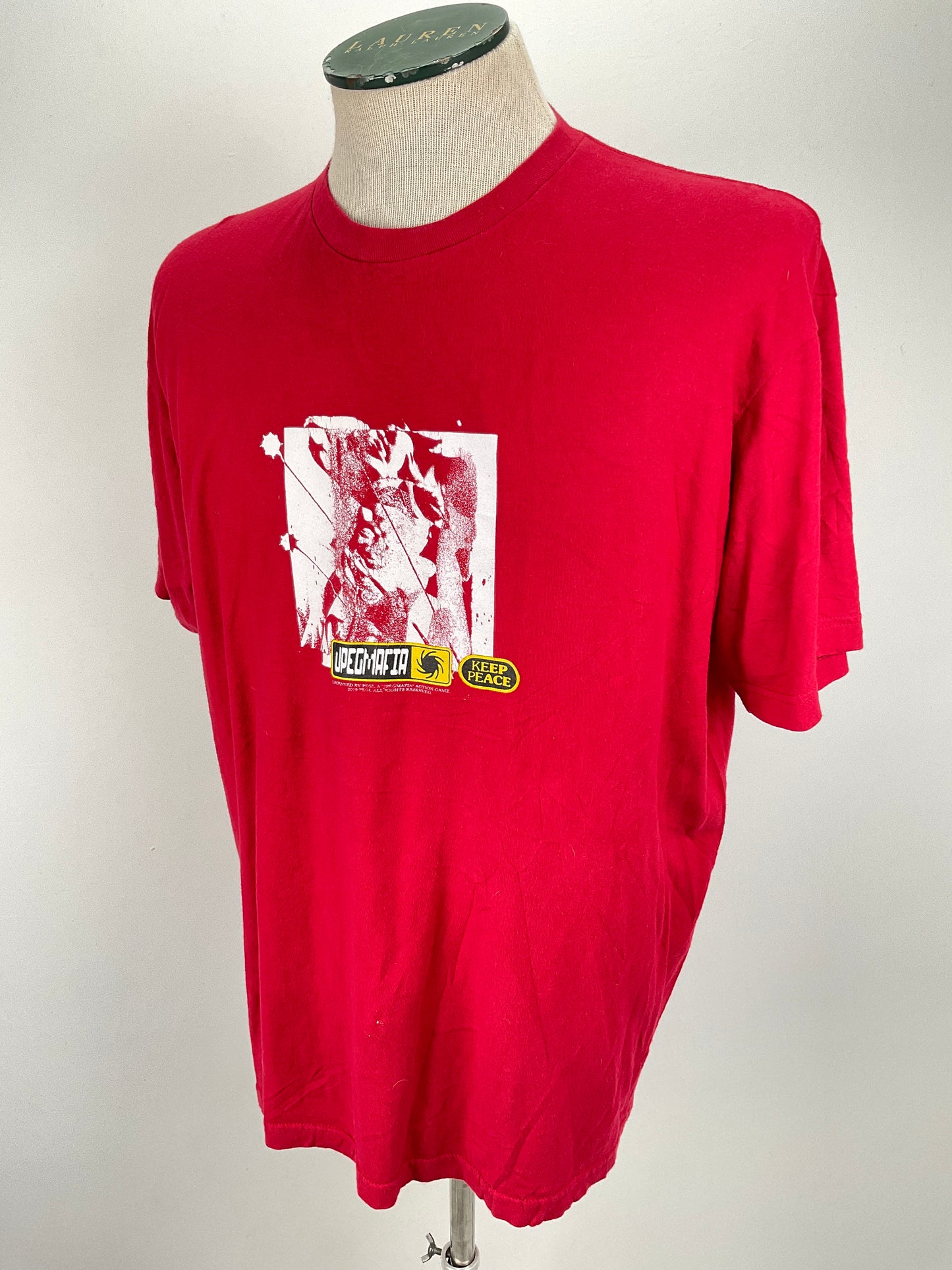 Camiseta Rojo Tultex