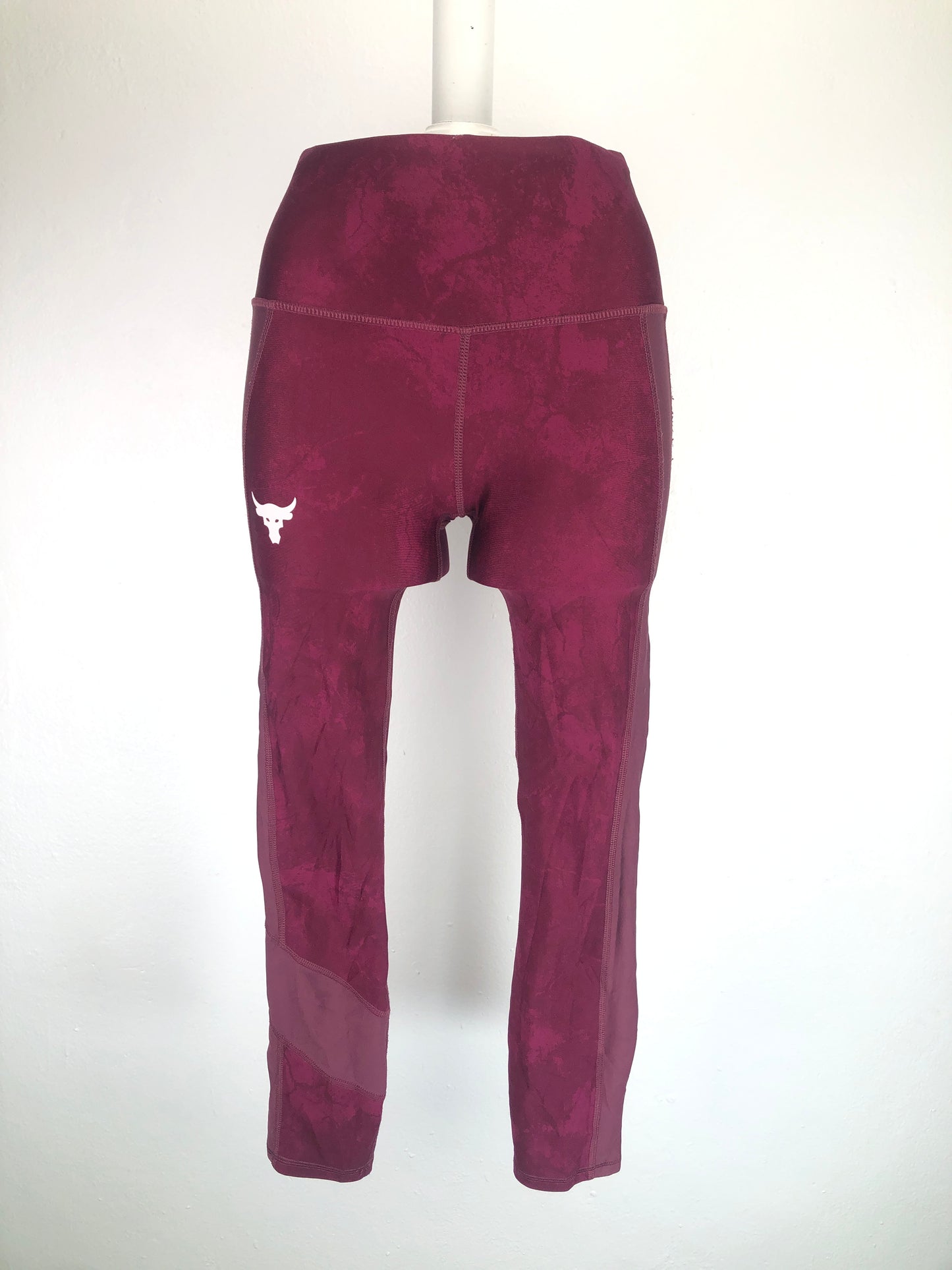 Licra Rojo Vino Deportivo under Armour
