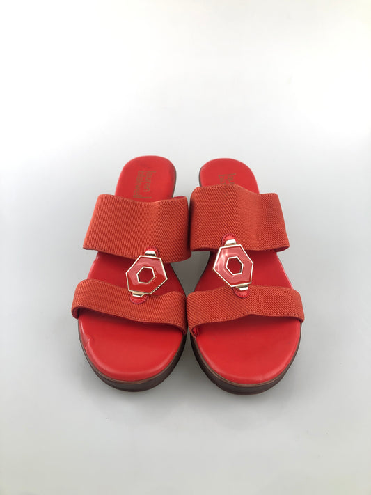 Zapatilla Rojo Plataforma Lauren Blakwel