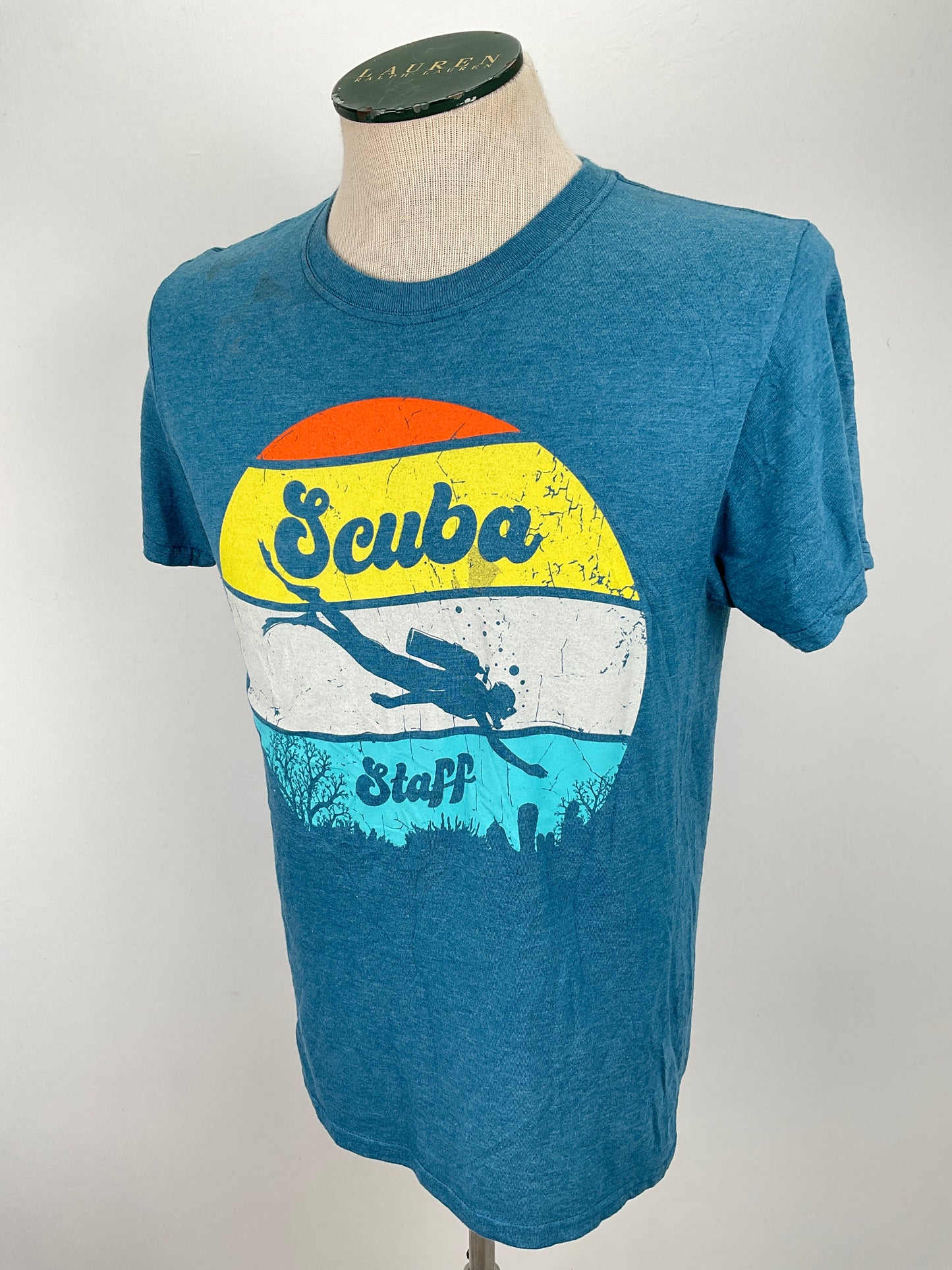 Camiseta Azul Jerzees