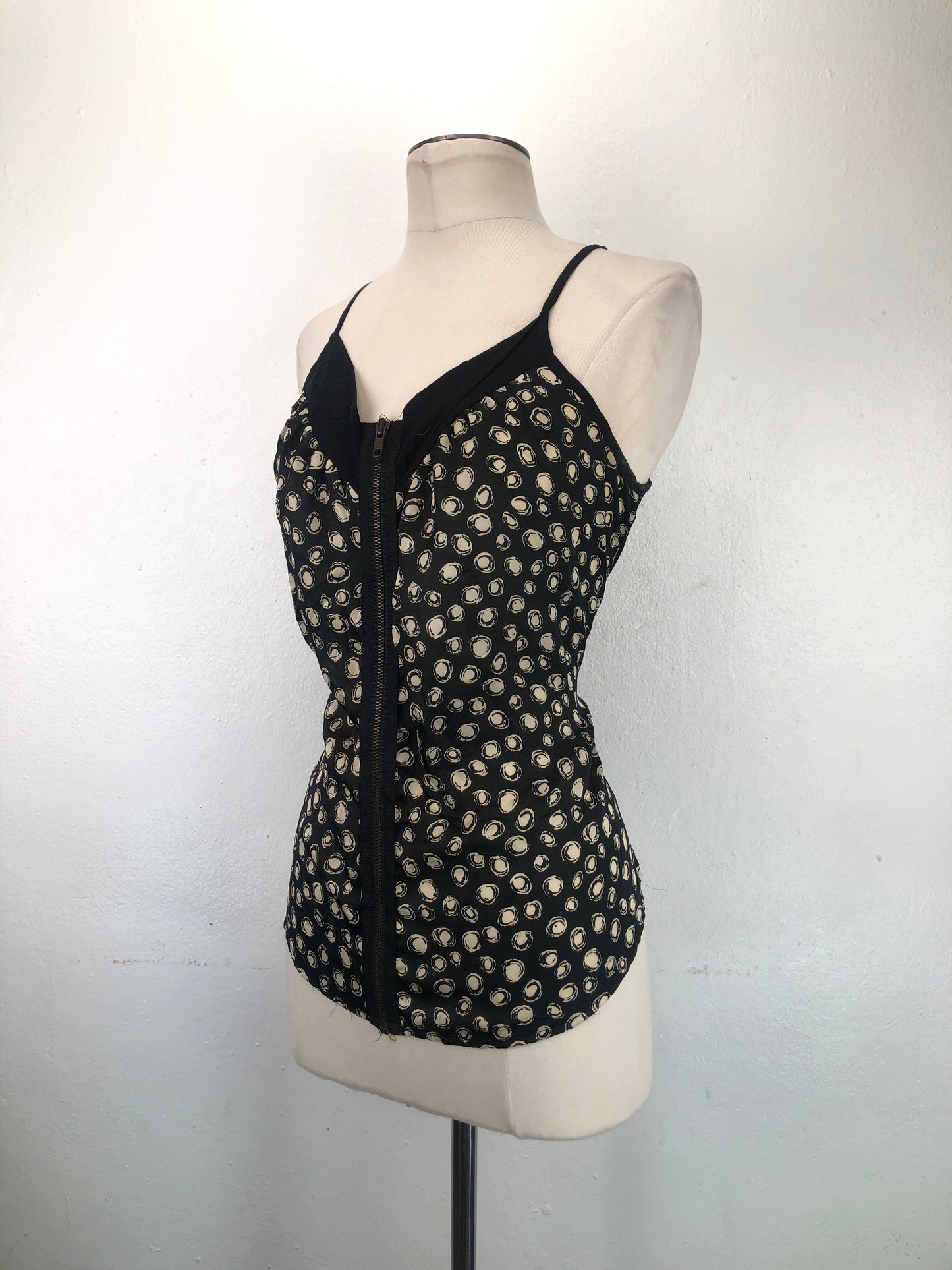 Blusa Negro de Lunares Poetry