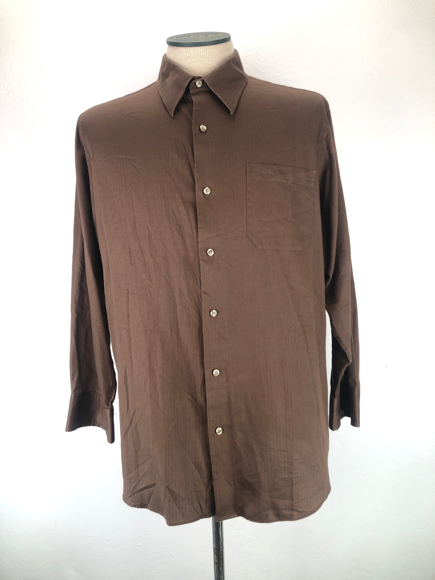 Camisa Marron Modern Fit