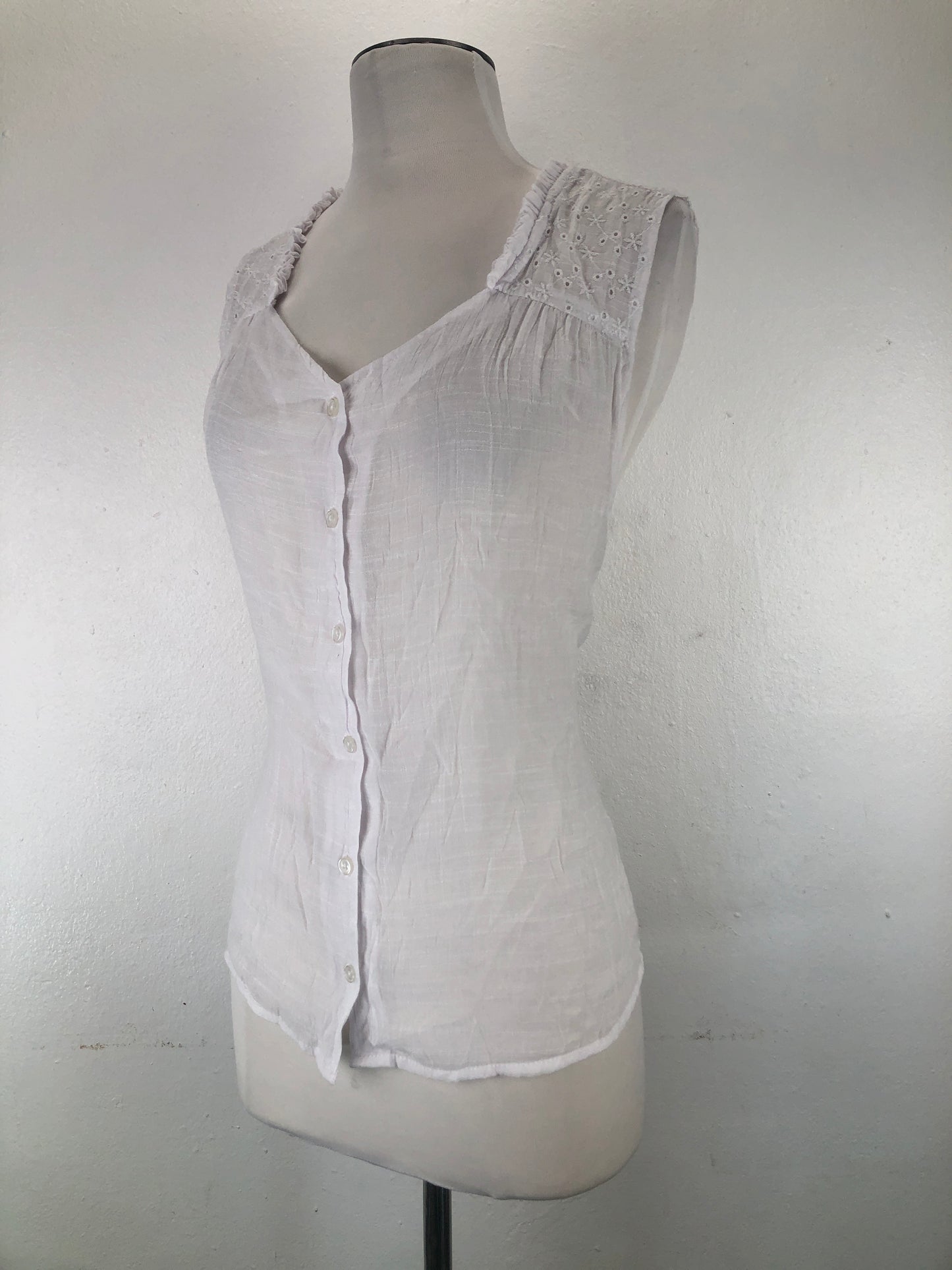 Blusa Blanco Tint Shadow
