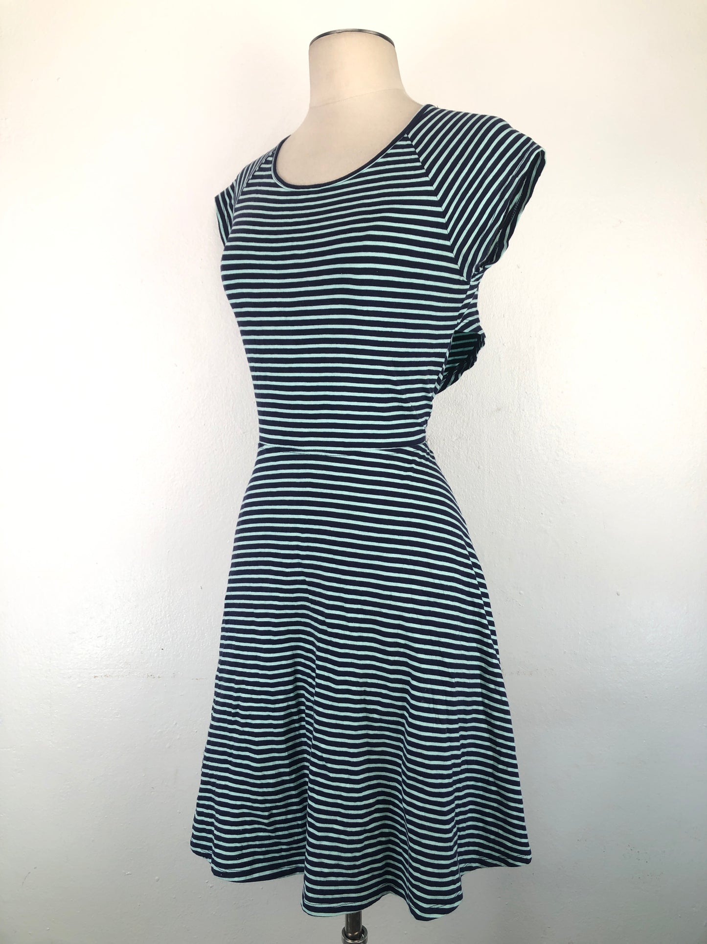 Vestido Azul Marino rayas So