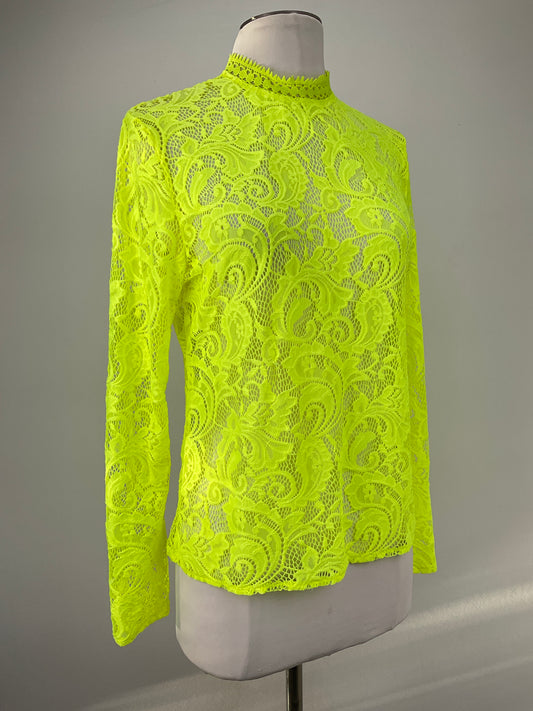 Blusa Verde Floral Floral Whispers