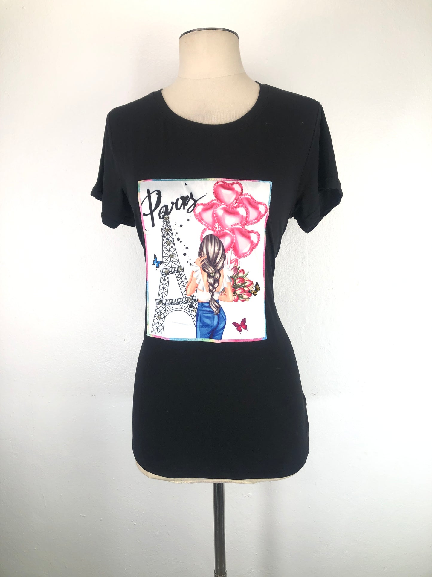 Camiseta Negro Emme Jordan