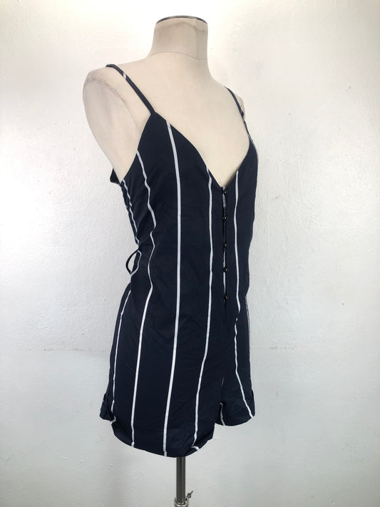 Enterizo Azul marino de Rayas Variangis