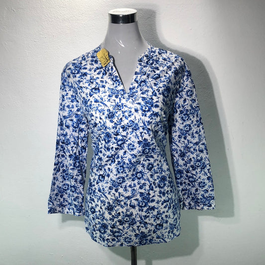 Blusa Azul Talbots