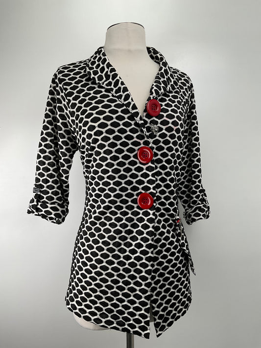 Chaqueta Negro de Lunares Pretty Woman