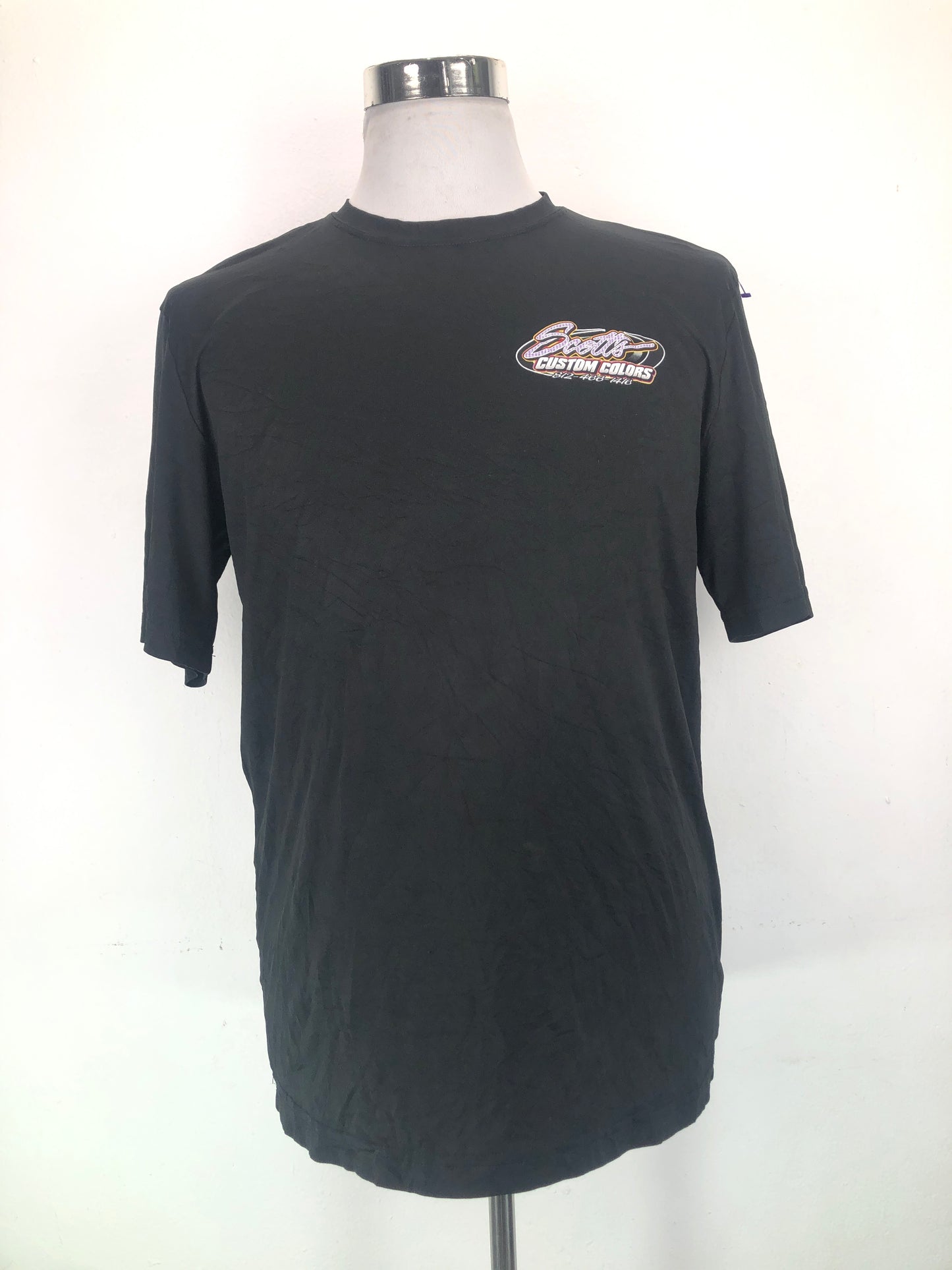 Camiseta Negro Sport Tek