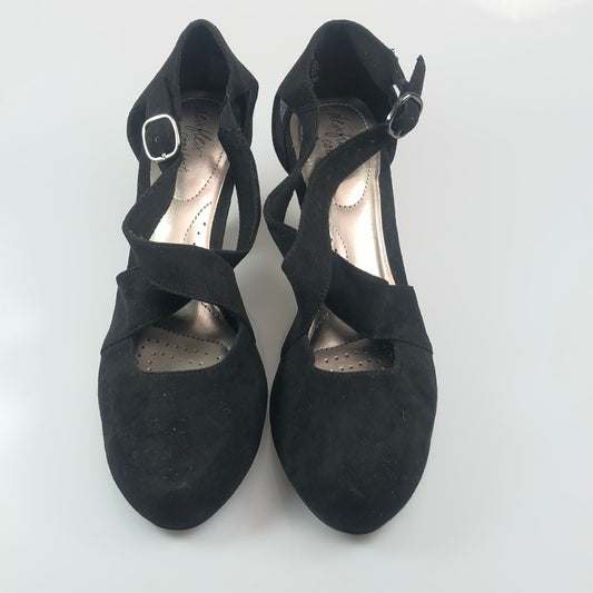 Zapatilla de Tacon Negro Dexflex Comfort