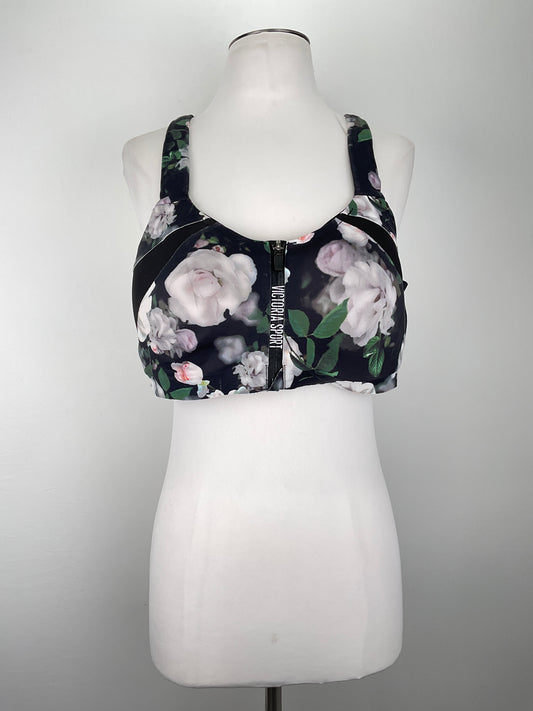 Blusita Negro Floral Victoria Sport