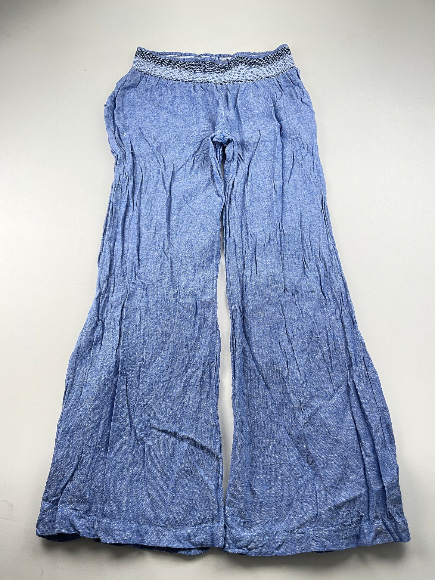 Pantalon Palazzo Azul índigo Rein