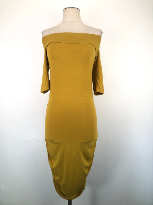 Vestido Mostaza Style