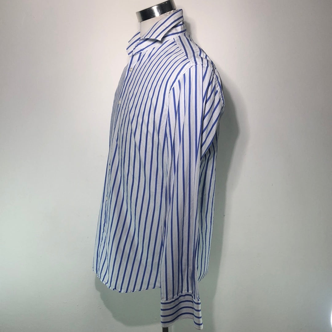 Camisa Azul de Raya Boss