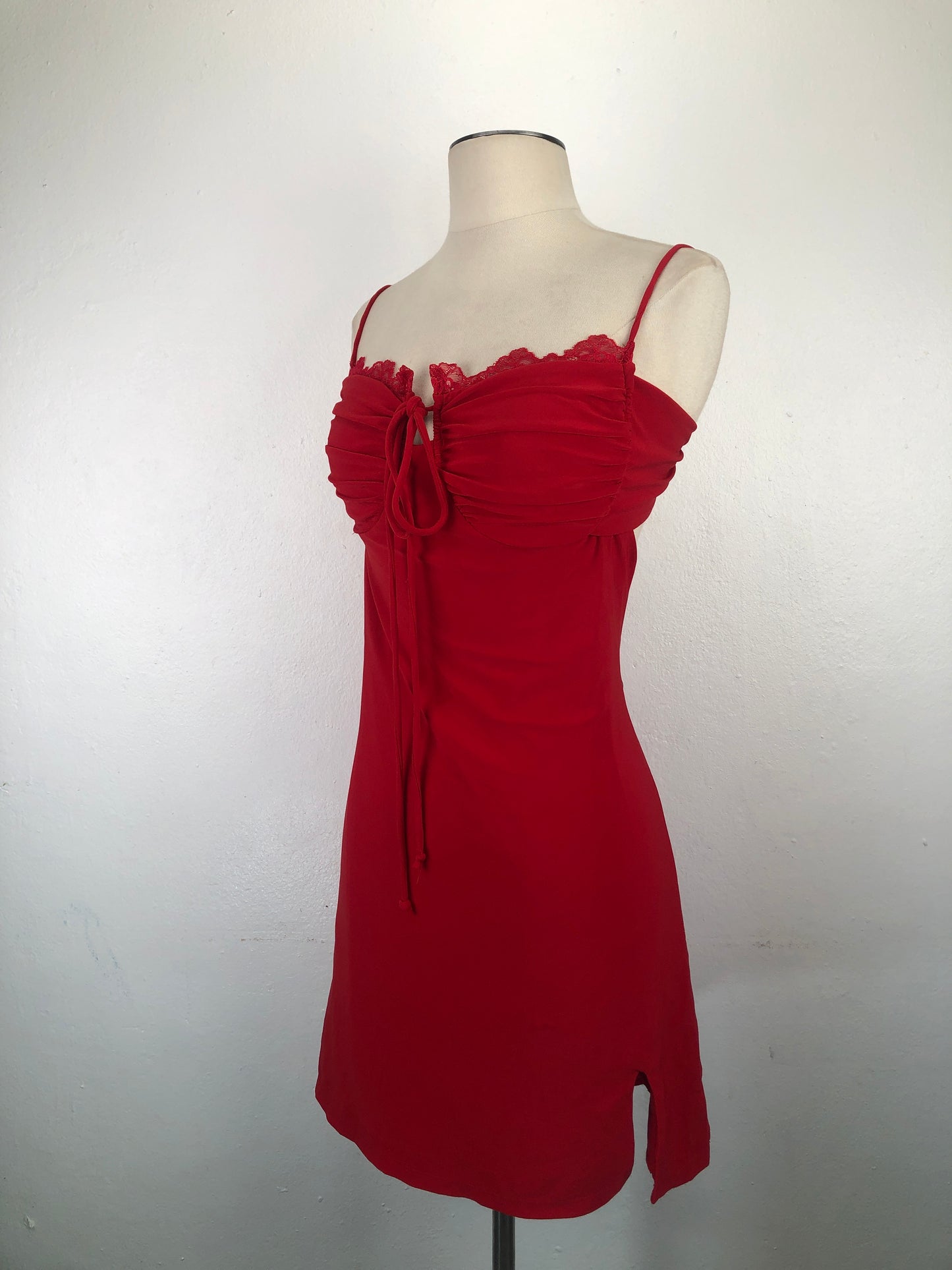 Vestido Rojo Fashion Nova