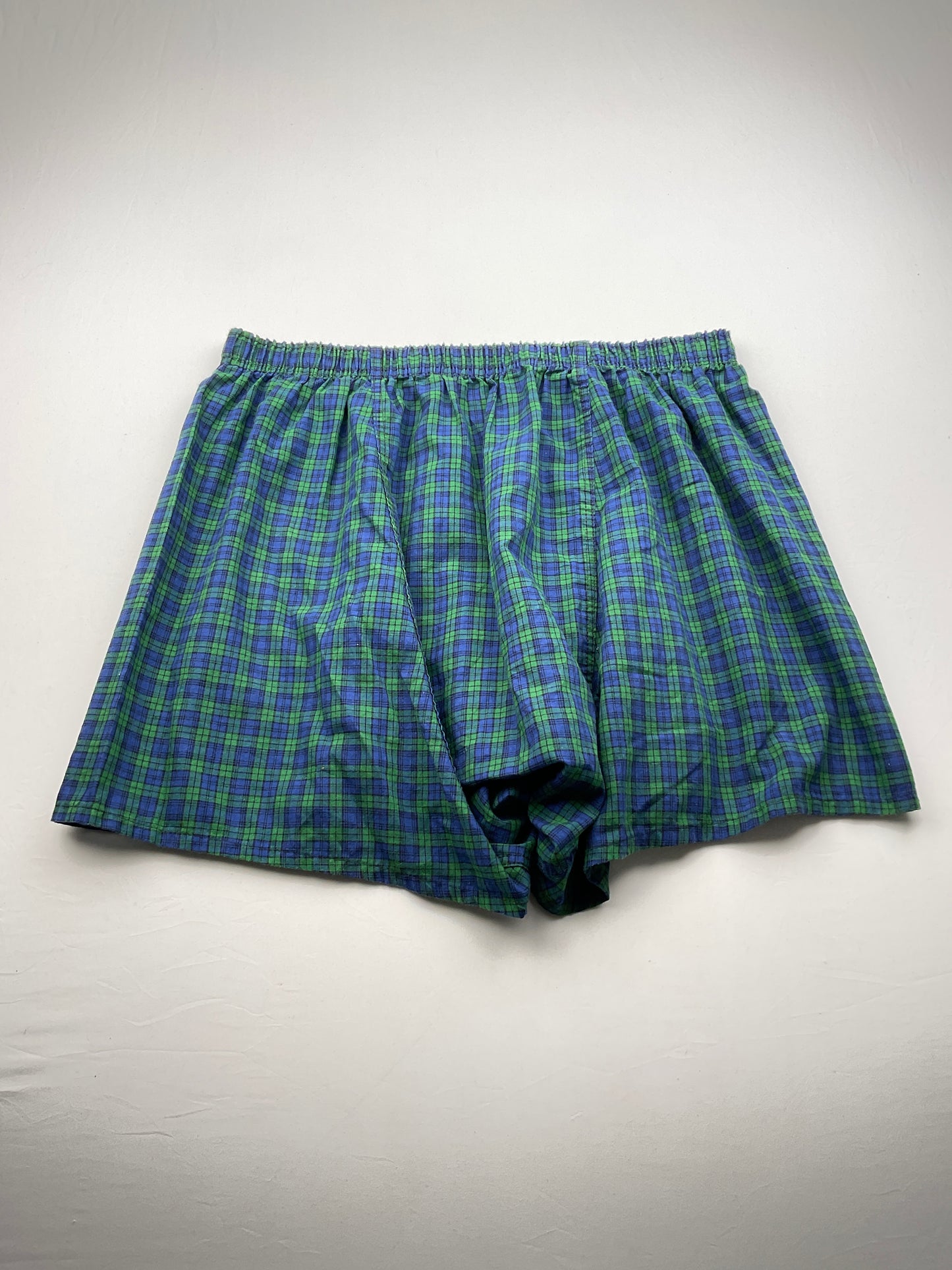 Boxer Verde de Cuadro Hanes