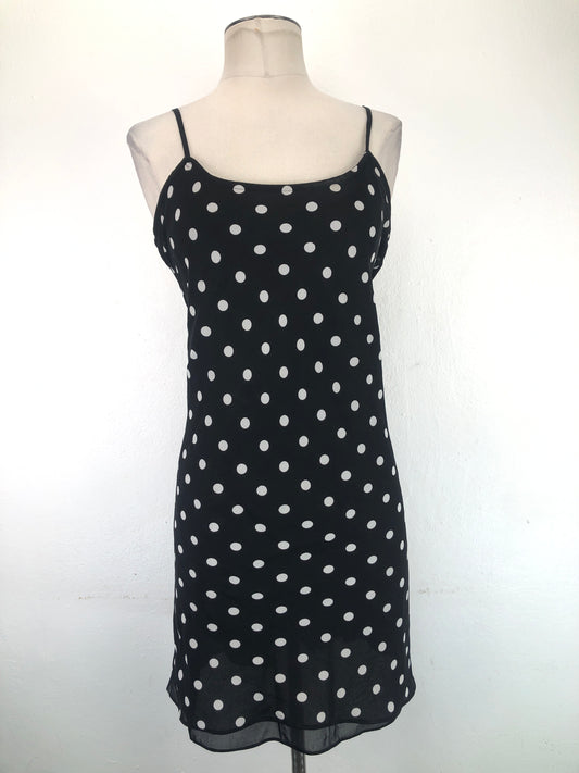 Vestido Negro de Lunares Dby