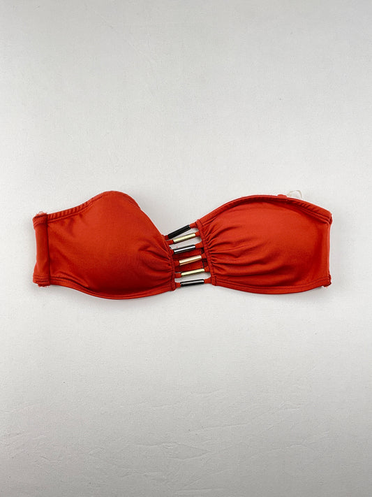 Blusita Traje Baño Naranja Hm