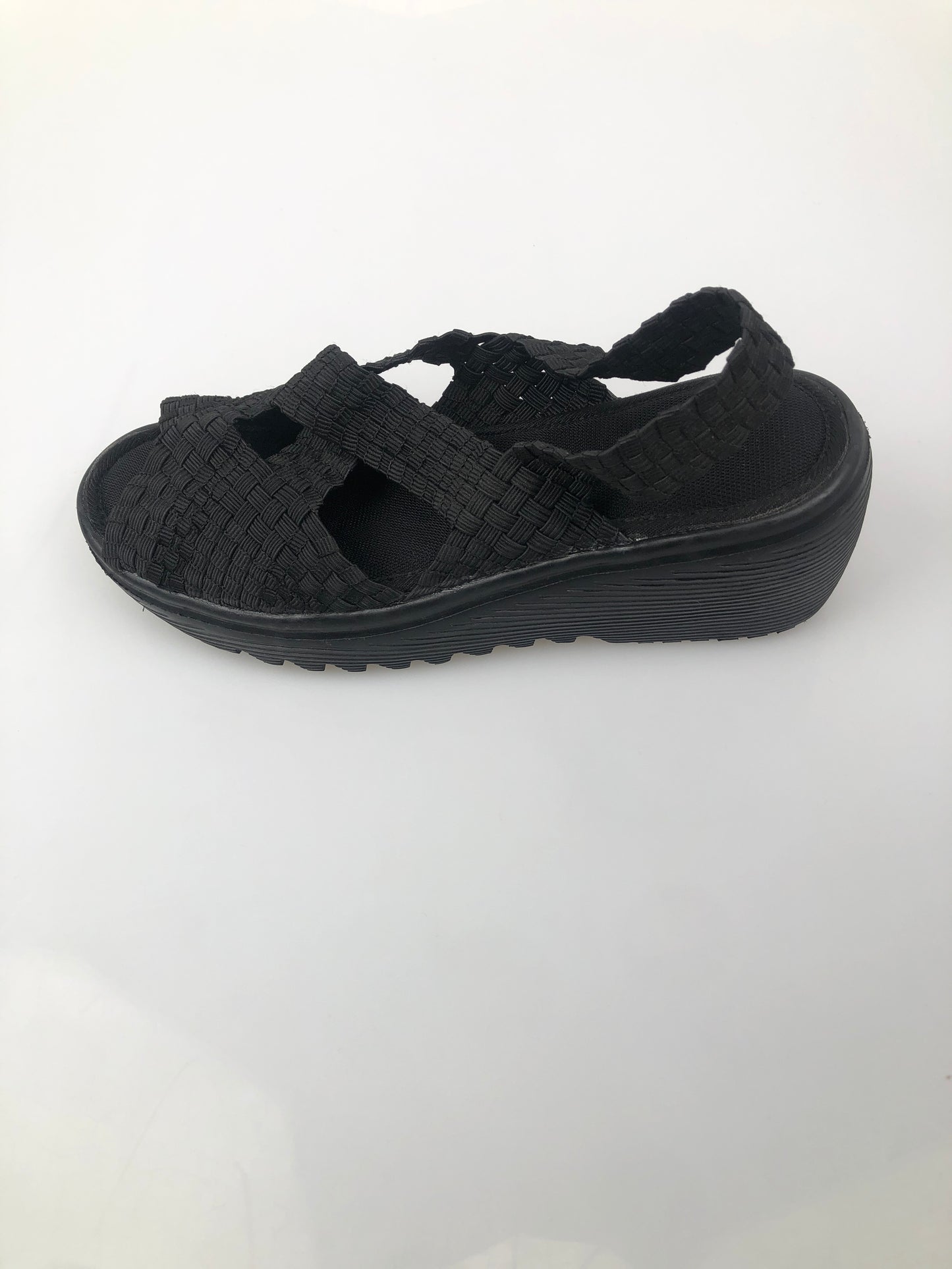 Zapatilla Negro Plataforma Variangis