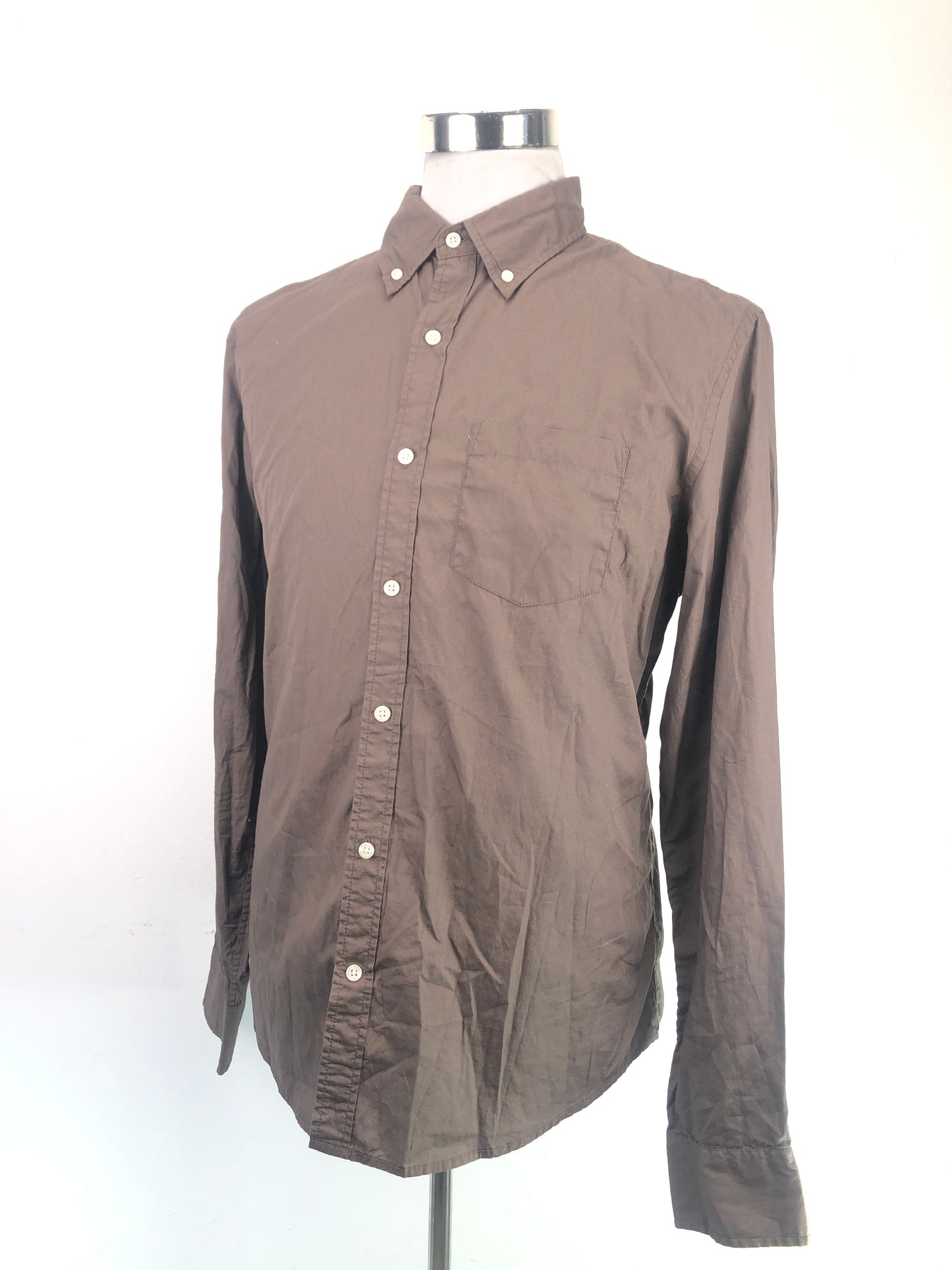 Camisa Marron Slim fit