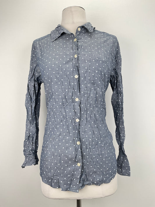 Camisa Gris de Lunares Liz Claiborne