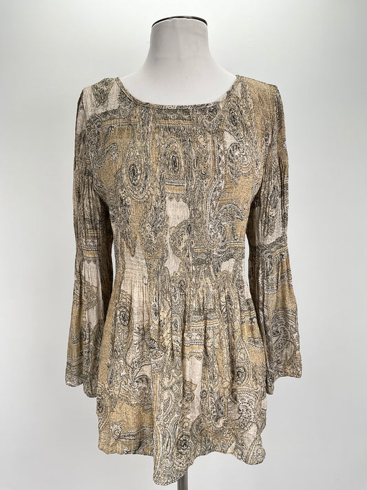 Blusa Crema Floral Ivy