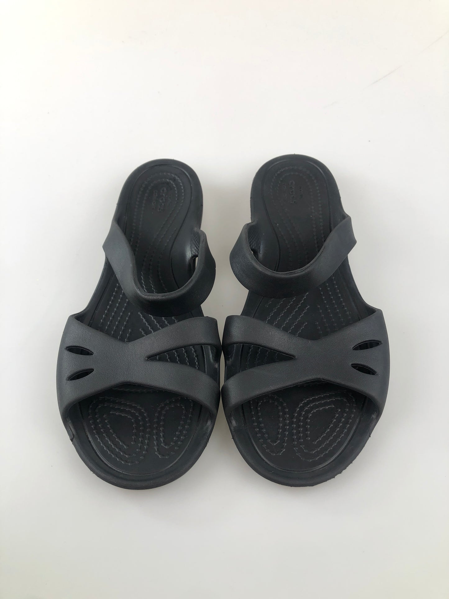 Sandalia Negro Crocs